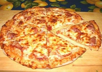 рецепт теста для пиццы
