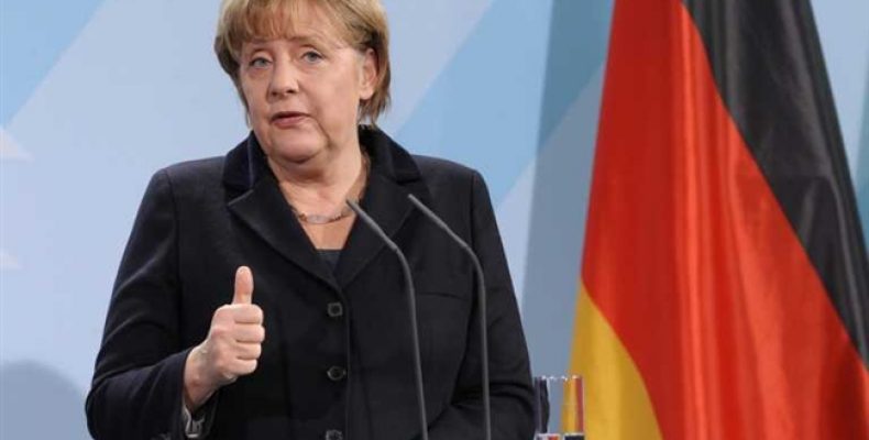 Партия Меркель выиграла на земельных выборах в Германии