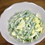 Салат из зеленой фасоли с яйцами Ингредиенты: –