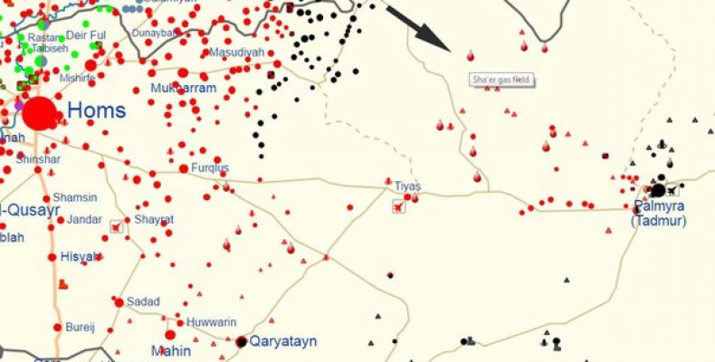 ИГ пытается атаковать в районе газового месторождения Аш-Шаер