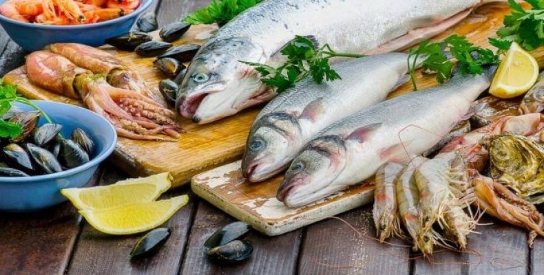 Рыба и морепродукты в Астане