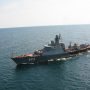Корабли Каспийской флотилии провели учения с комплексом «Калибр-НК»