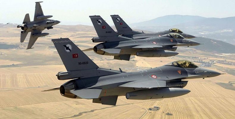 Турецкие ВВС нанесли авиаудары по объектам сирийских курдов