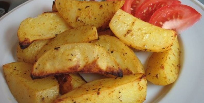 Картошка по-деревенски Ингредиенты: * картофель среднего размера –