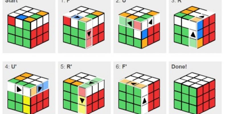 Как собрать кубик рубик 3х3 поэтапно – самый легкий способ для детей как собрать кубик Рубика в картинках