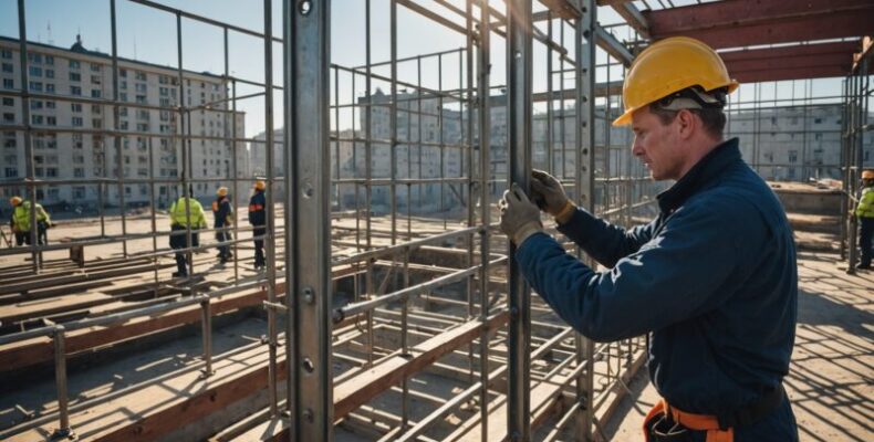 Купить хомутовые строительные леса в Челябинске: продажа, цена, доставка