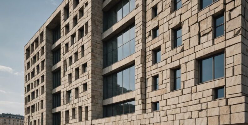 Дагестанский камень для фасада в Москве: природная красота и практичность от Камень Юг