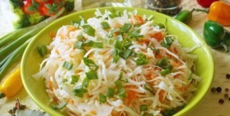 Остренькая капуста быстрого приготовления Капуста получается очень вкусной