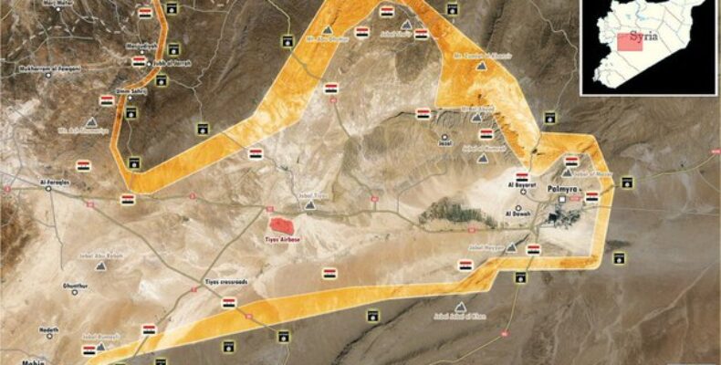 «Исламское государство» пытается контратаковать западнее Пальмиры 28 марта